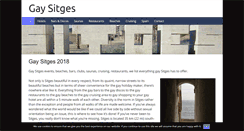 Desktop Screenshot of gaysitges.com